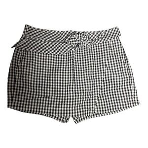 Vineyard Vines Black & White Gingham Seersucker Skort Size 4 Preppy Gingham